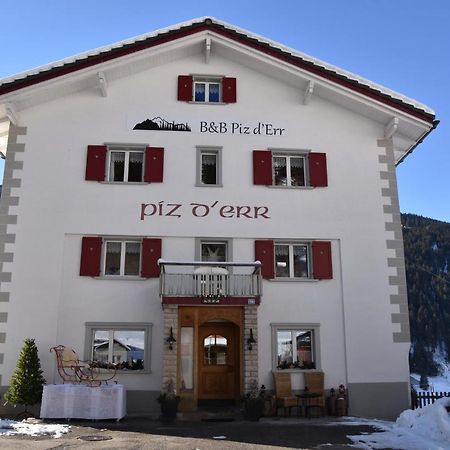 B&B Piz D'Err Tinzen Экстерьер фото